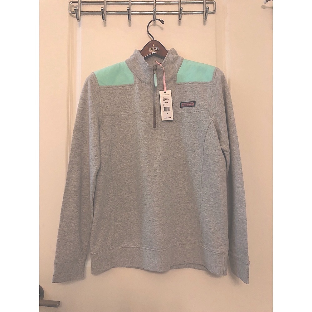 NWT Vineyard Vines Quarter Zip Sweater